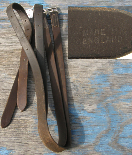 English Stirrup Irons and Leathers Page 1